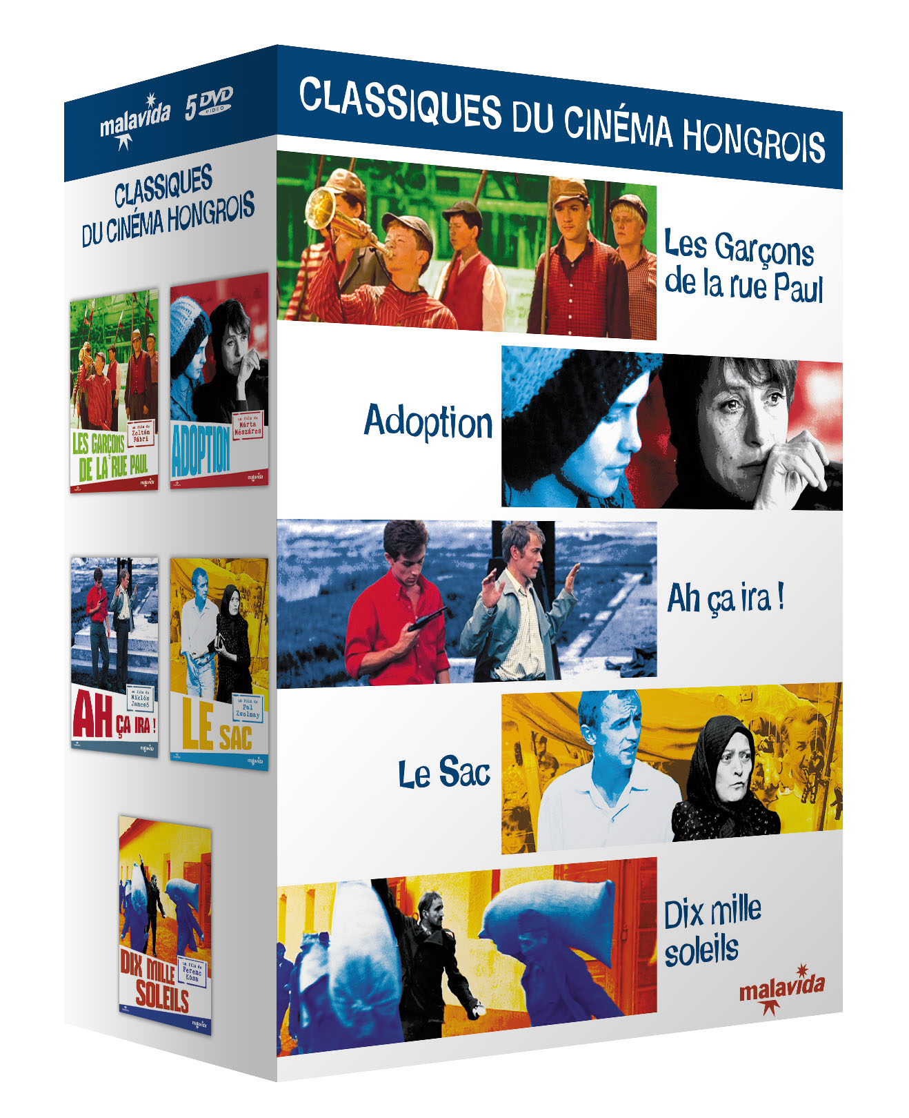 Image principale de COFFRET CLASSIQUE DU CINEMA HONGROIS